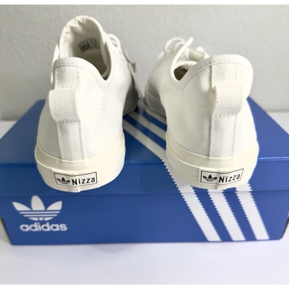 Adidas Nizza RF Men’s Shoes White Gum Canvas Sneakers Size 10 EF1883 - Picture 5 of 8